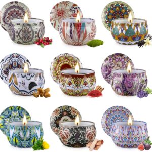 Save 20% on 9 Pack Aromatherapy Candles