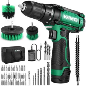 50% off on Cordless Drill/Driver Kit, 48pcs Drill Set w/Lithium-Ion Battery Brushes