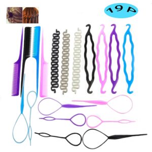 Save 35% on 19 Pcs Hair Braiding Tool