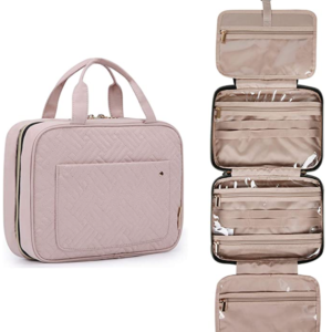 Save 30% on Toiletry Bag Travel Bag with Hanging Hook, Water-resistant