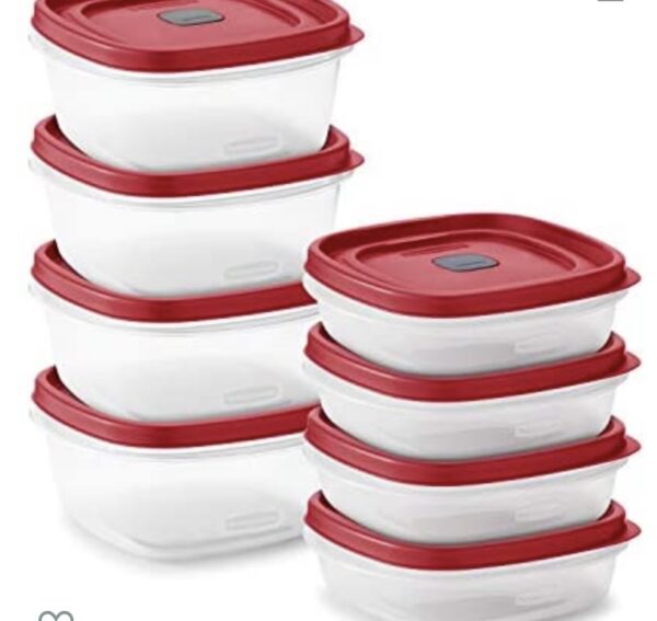 15% off on rubber maid containers 8 pck