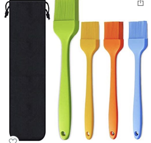 50% off on Oil spread Silicone Brushes 4pk
