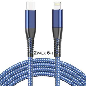 50% off on 2 pck Type C to Lightning Cable 6ft