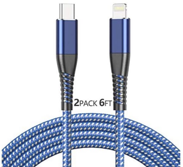 50% off on 2 pck Type C to Lightning Cable 6ft
