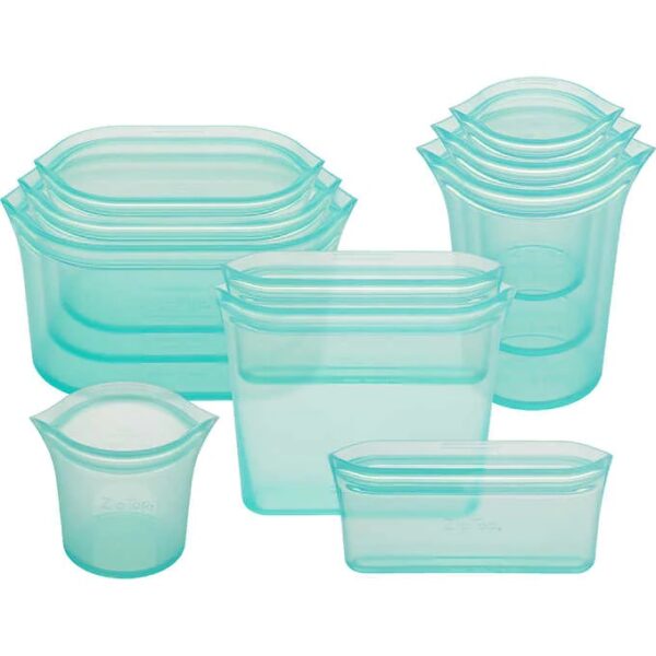 Zip top Silicone Food containers