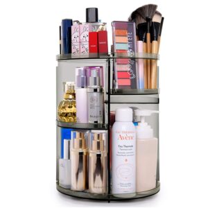 60% off on 360 Degree Rotation Makeup Organizer Gray