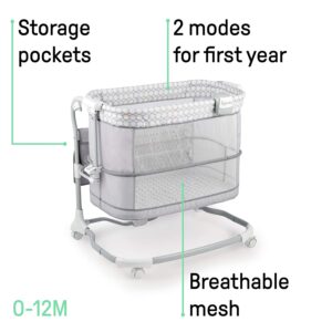 Ingenuity Dream & Grow Bedside Bassinet 2-Mode