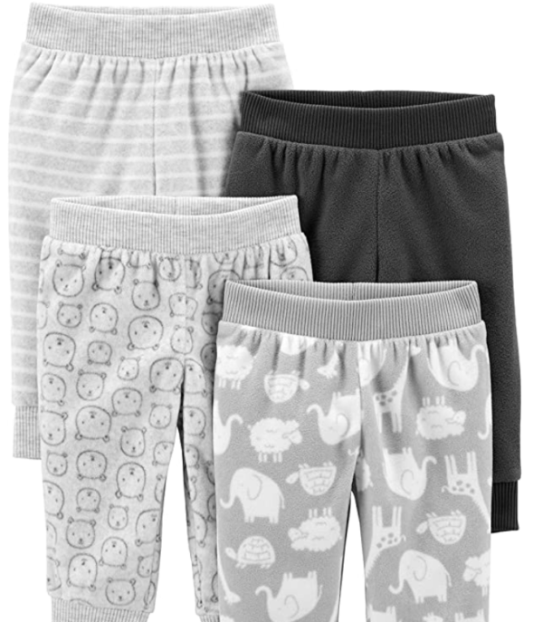 Carter's Baby 4-Pack Fleece Pants