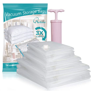 AirBaker Vacuum Storage Bags 8 pcs with Hand Pump