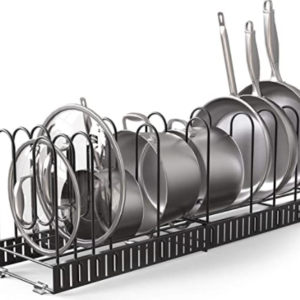13+ pans holdable extensible pot rack organizer