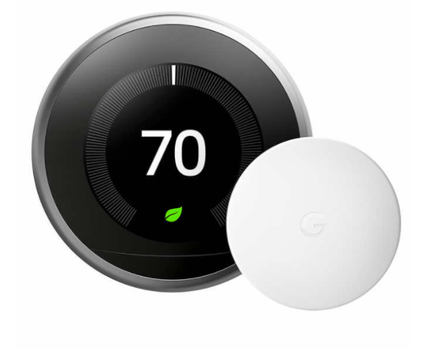70$ off on Google Nest Learning Thermostat with Nest Temperature Sensor