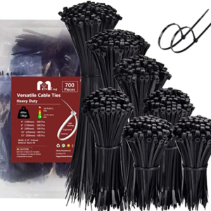 Zip Ties Assorted Sizes 700 Pack
