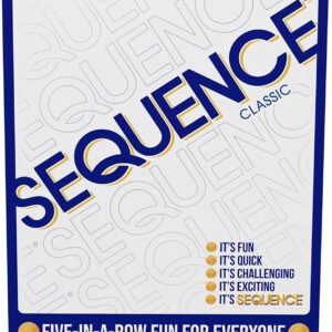 60% off on SEQUENCE- Original SEQUENCE Game with Folding Board,