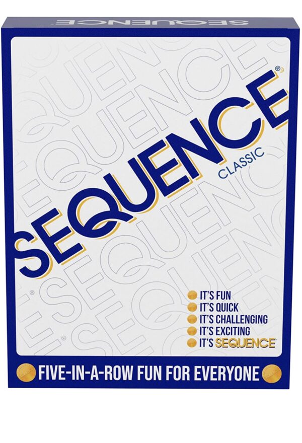 60% off on SEQUENCE- Original SEQUENCE Game with Folding Board,